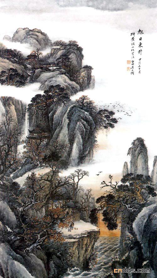 國畫百年----經(jīng)典山水畫