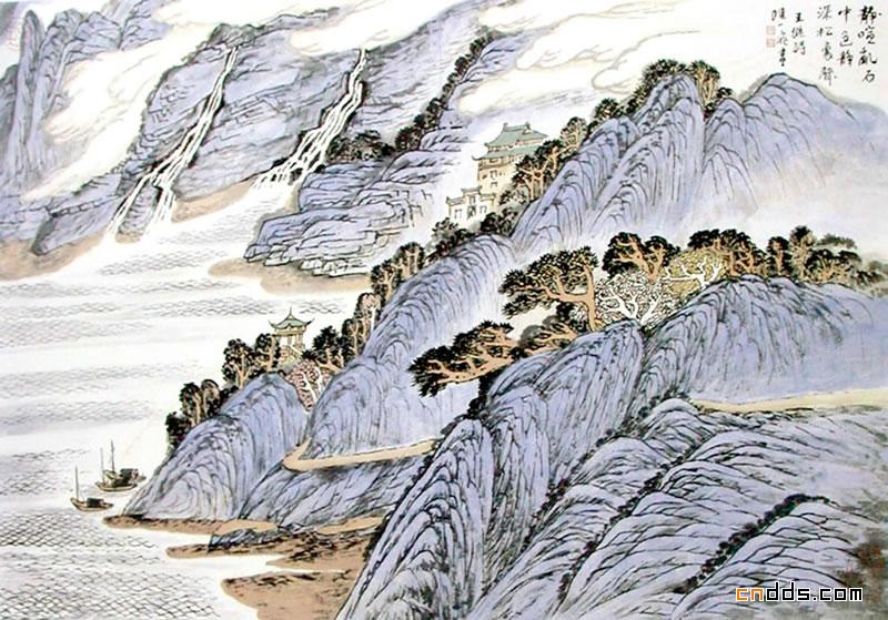 陸一飛水墨作品欣賞