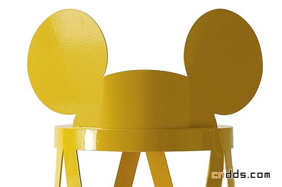 Cappellini携手迪士尼打造的凳子系列