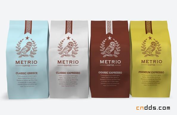 METRIO咖啡品牌设计