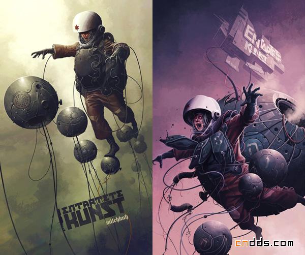Derek Stenning 精彩插畫欣賞