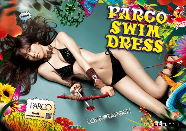 PARCO商场2010年泳装宣传海报