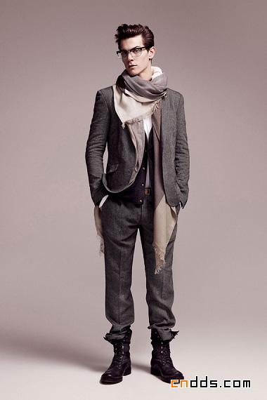 H&M 2010秋冬男装新品发布 英式风格