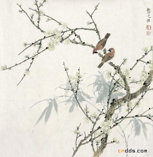 龔文楨國畫欣賞
