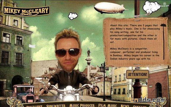 mikey mccleary音樂酷站