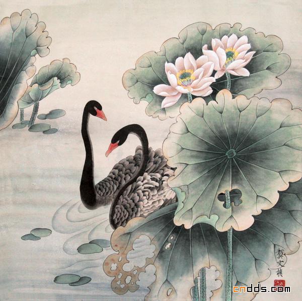 龔文楨國(guó)畫(huà)欣賞