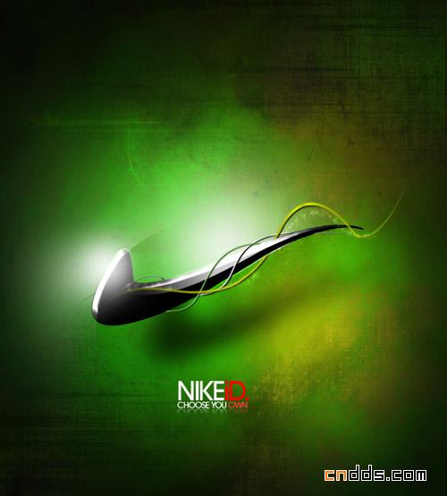 运动品牌Nike时尚平面设计