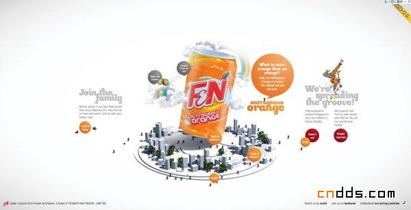 超可愛的國外飲料網(wǎng)站