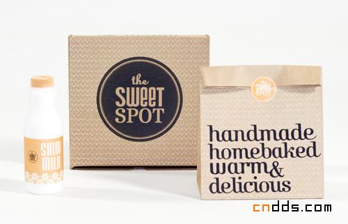 糕點(diǎn)店The Sweet Spot品牌VI設(shè)計(jì)