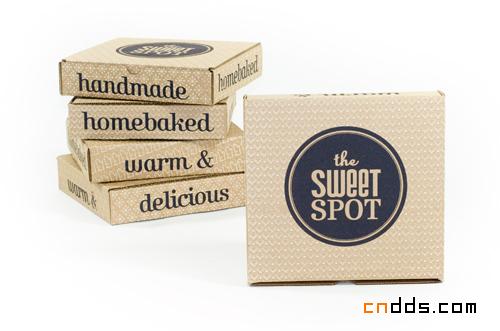糕點(diǎn)店The Sweet Spot品牌VI設(shè)計(jì)