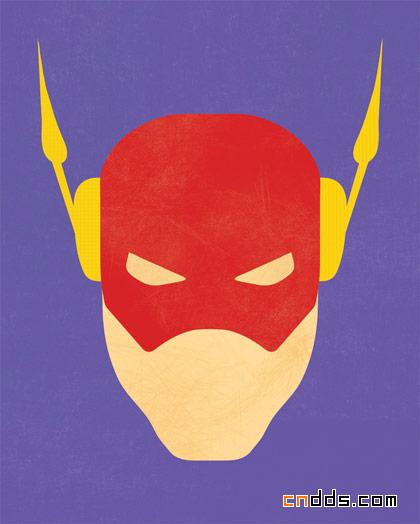 25张超级英雄极简海报作品