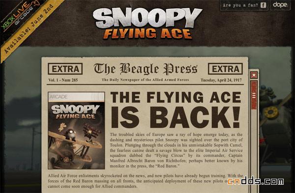 Snoopy Flying Ace