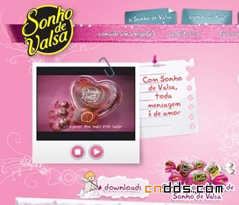 sonhodevalsa 酷站界面欣賞