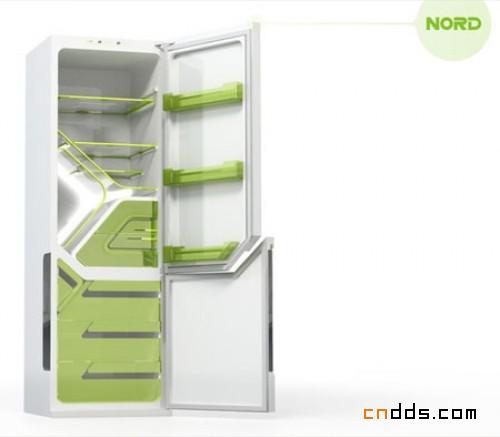 Nord 冰箱设计