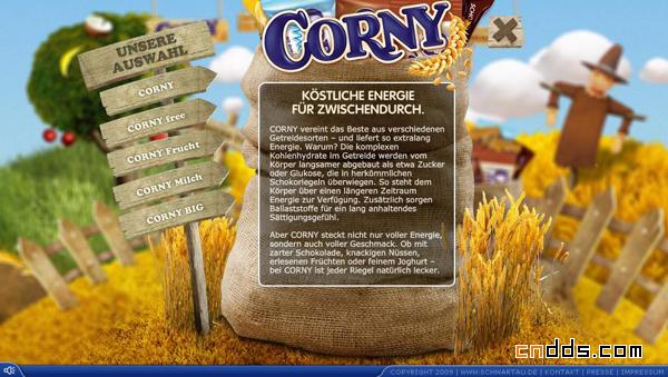 corny 酷站欣賞