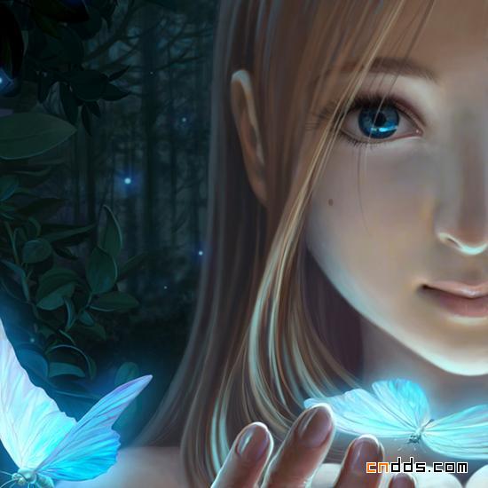 20張漂亮的美女CG頭像作品