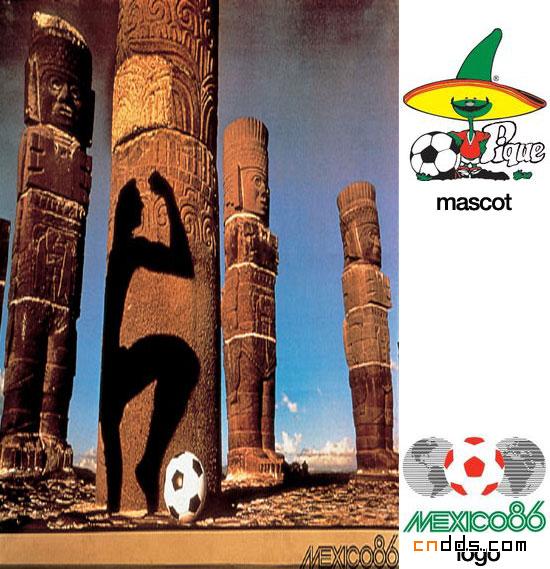 FIFA世界杯: 海报、吉祥物、标志设计(1930-2010)(