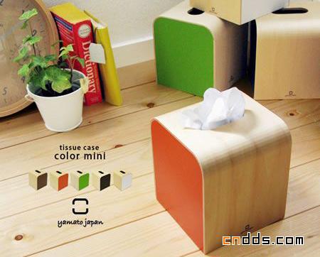 不同风格的纸巾包装盒设计