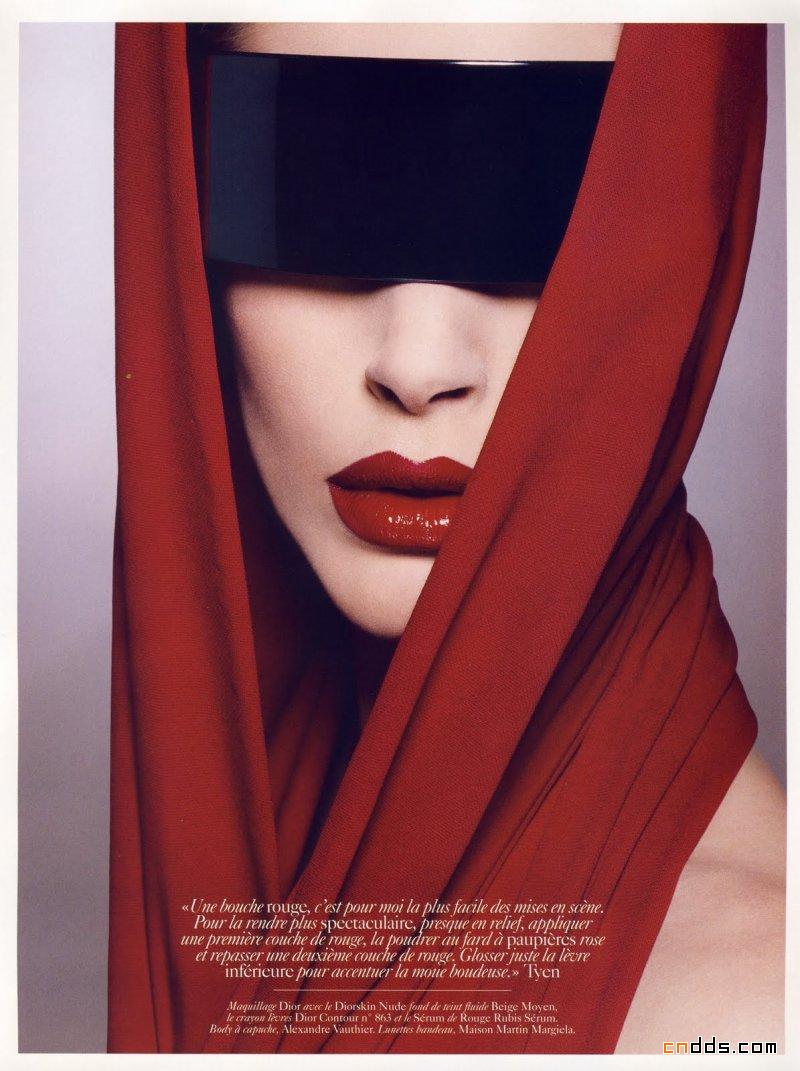 Vogue Paris2010六-七月号最新美容大片