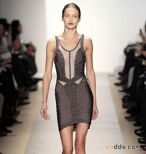 荷芙妮格(Herve Leger)2010秋冬女裝秀場