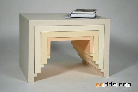 节约空间-层叠桌子