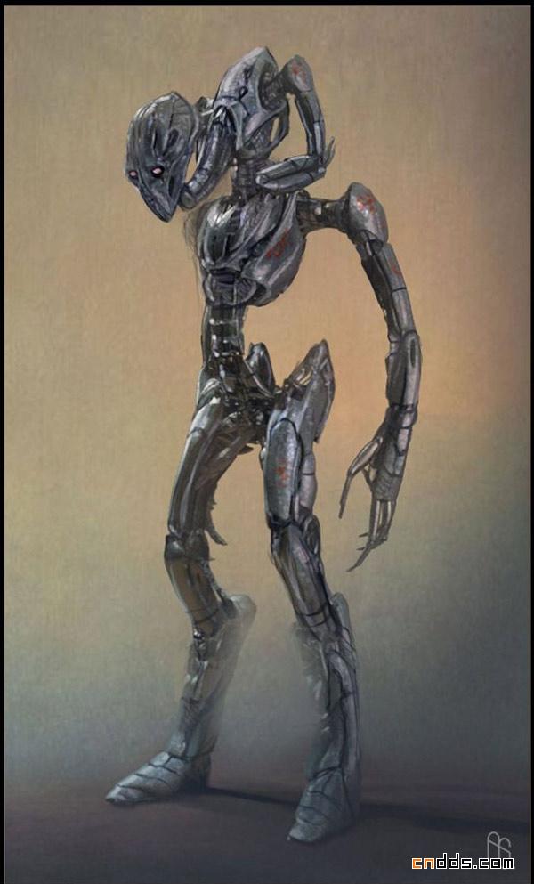 美国AARON SIMS角色设计之机器人篇