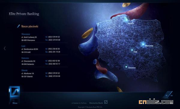 Elite Private Banking网站欣赏