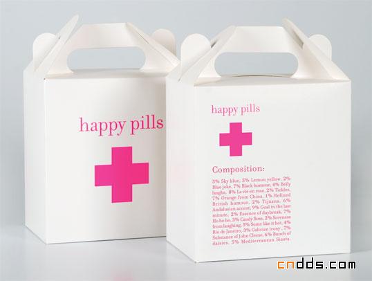 Happy pills包装设计欣赏