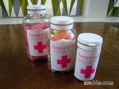Happy pills包装设计欣赏