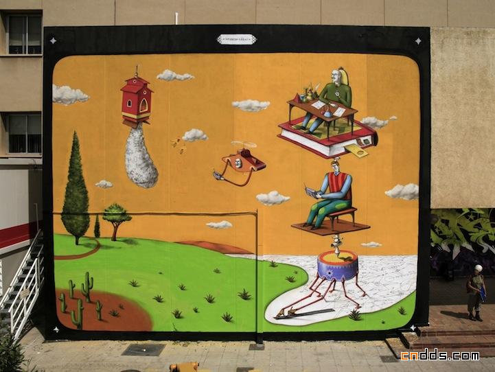 东欧超现实主义街头艺术