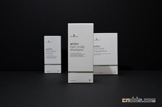 DermaNova保健食品平面设计