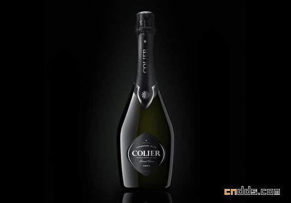 商业女性香槟酒Colier