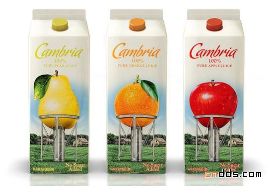 15款国外果汁包装创意设计
