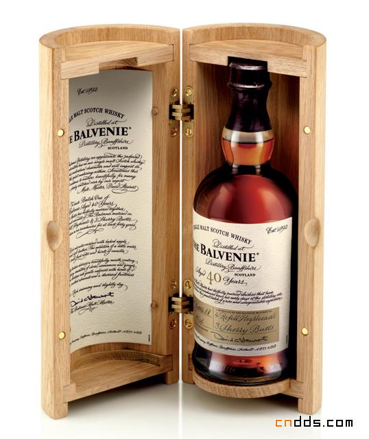 The Balvenie Forty酒包装