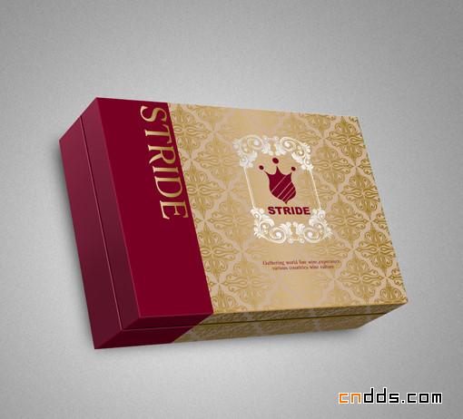 葡萄酒礼盒酒类包装盒设计