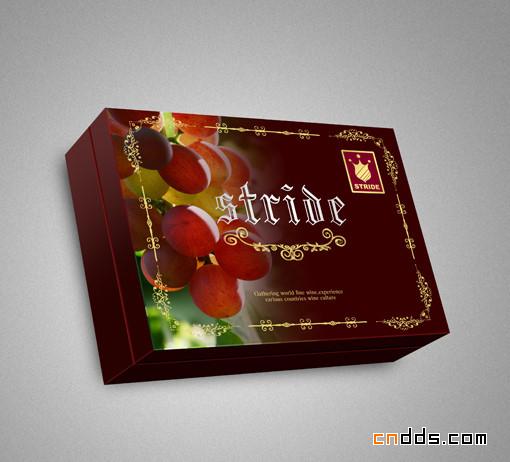 葡萄酒礼盒酒类包装盒设计