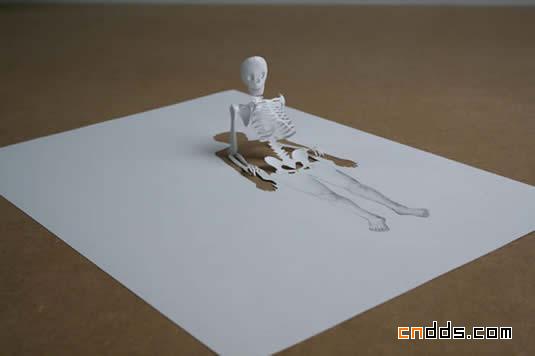 Peter Callesen立体的剪纸