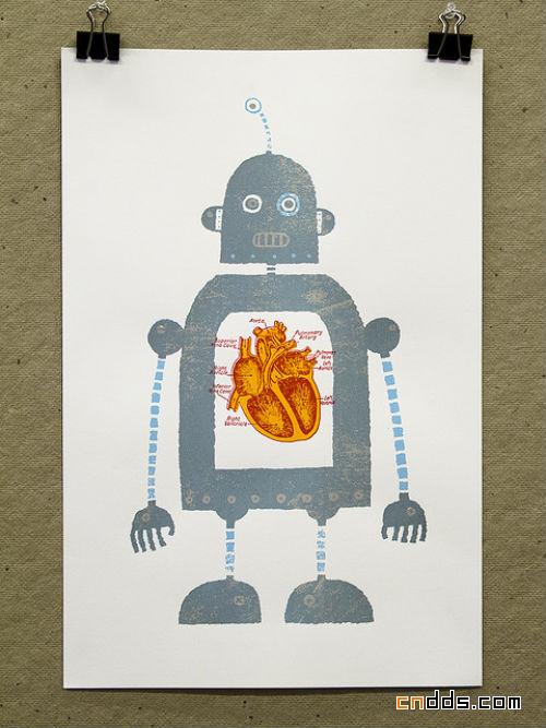 18款机器人题材海报设计