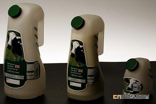 创新牛奶瓶设计