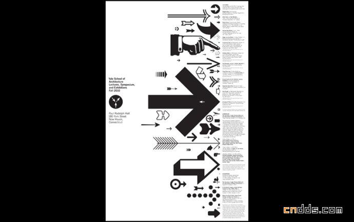 耶鲁大学建筑学院海报设计