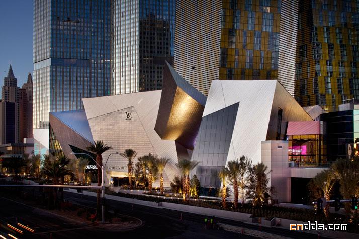 晶体外形建筑MGM MIRAGE城市中心