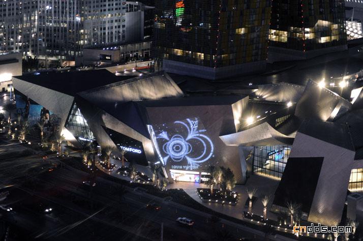 晶体外形建筑MGM MIRAGE城市中心