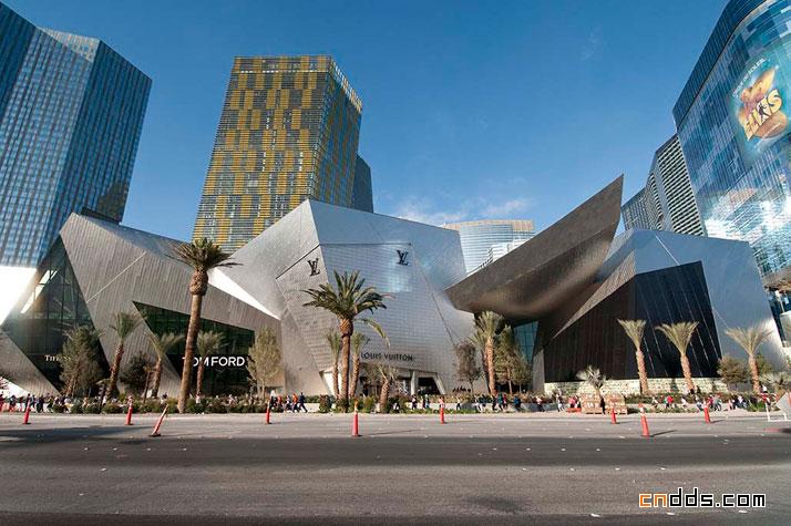 晶体外形建筑MGM MIRAGE城市中心