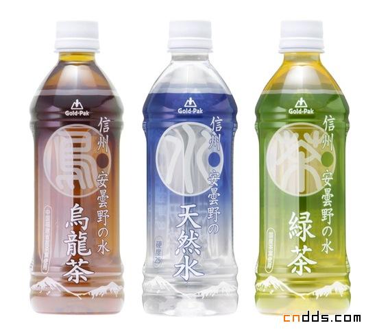 日本茶饮料类瓶装设计