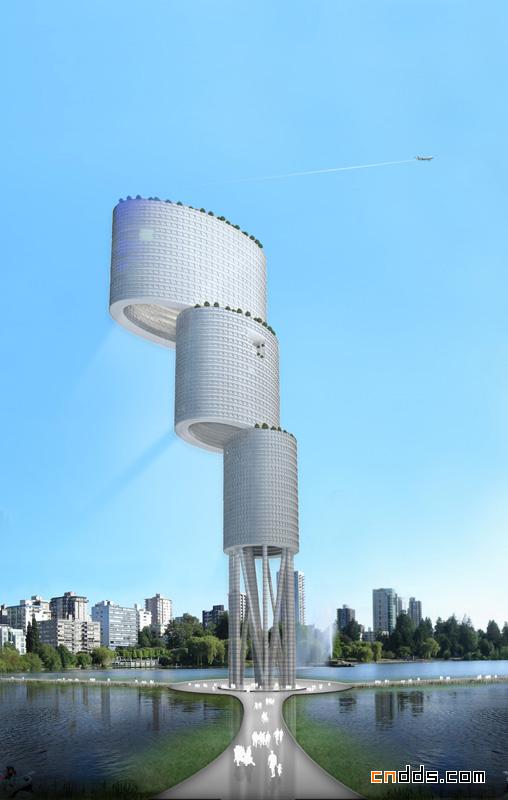 垂直的城市（Vertical City 效果图欣赏）
