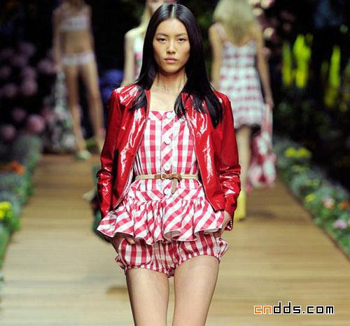 D&G 2011春夏田園少女裝新品秀場