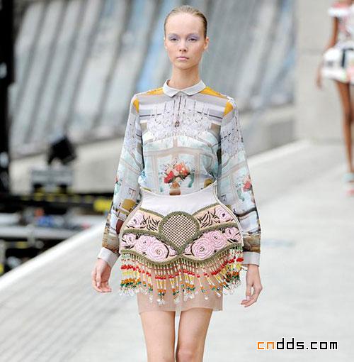 Mary Katrantzou 2011春夏印花女裝