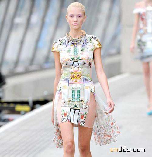 Mary Katrantzou 2011春夏印花女裝