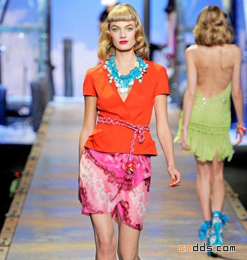 迪奥(Dior)2011春夏水手风格女装
