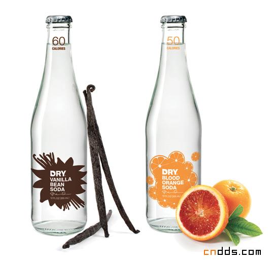 Dry Soda Company苏打水包装欣赏